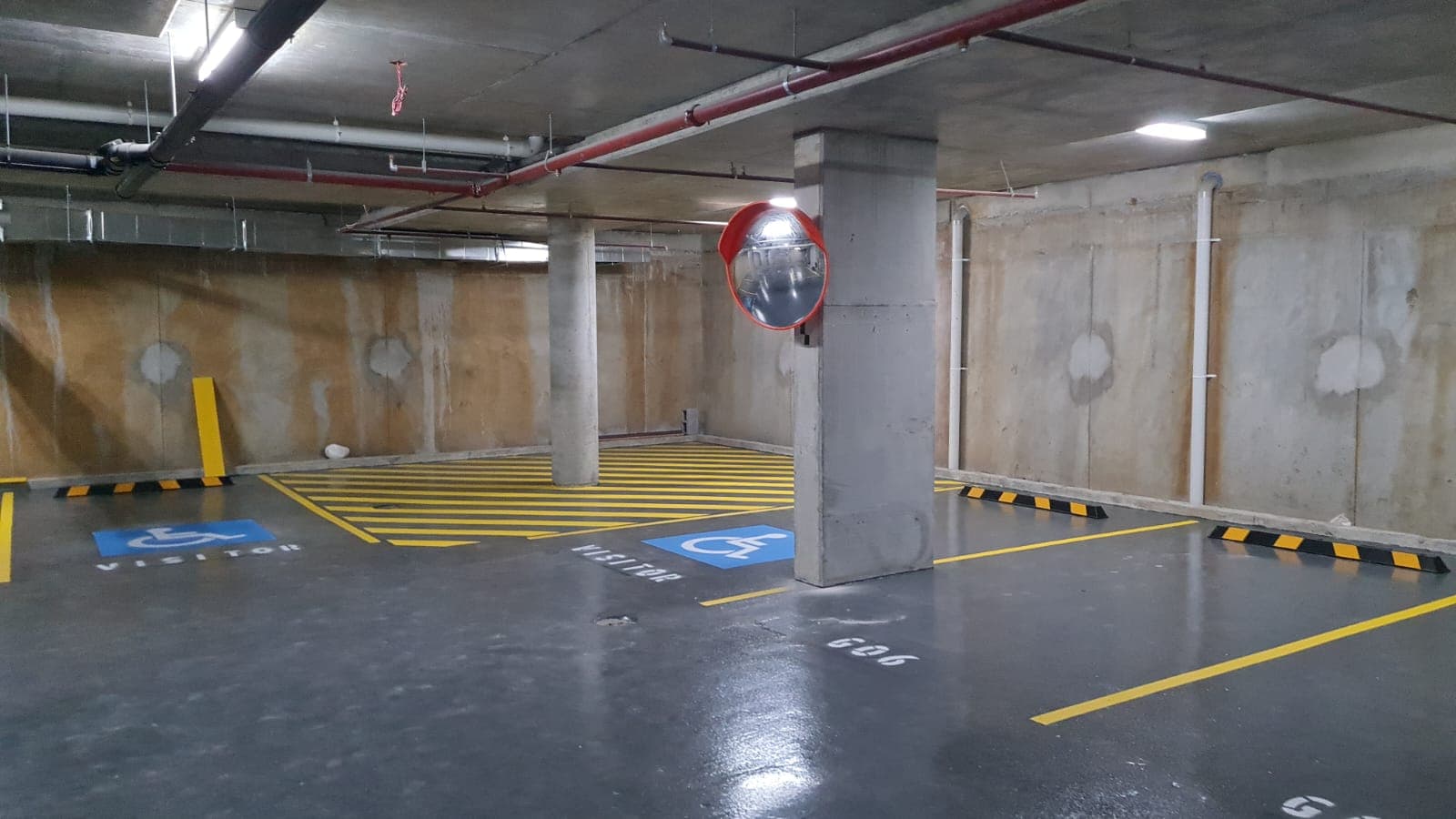 Carpark line marking