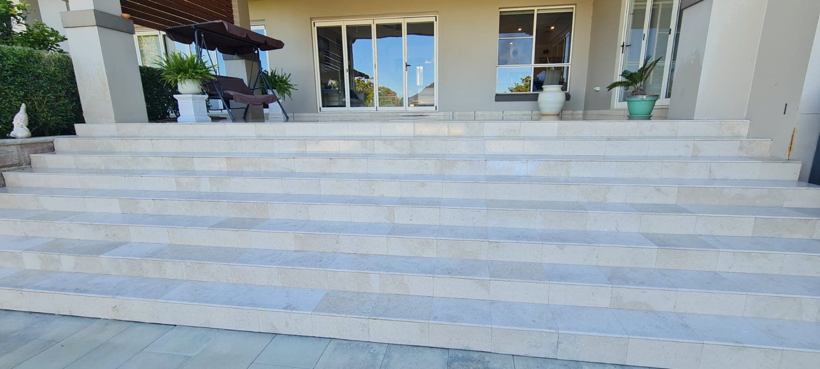 Backyard Steps